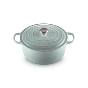 Cocotte en Fonte Ronde 28 cm Sea Salt Le Creuset Signature Cocotte en Fonte Ronde 28 cm Sea Salt Le Creuset Signature