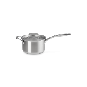 Casserole Inox avec Couvercle 18 cm Essentiel Le Creuset