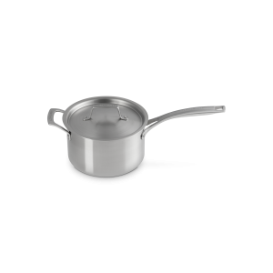 Casserole Inox avec Couvercle 20 cm Essentiel Le Creuset