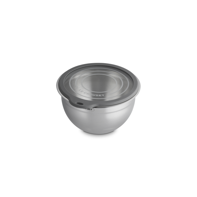 Bol en Inox avec Couvercle Bol en Inox avec Couvercle
