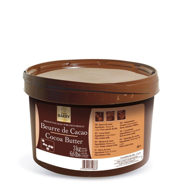 Beurre de Cacao 3 kg Barry