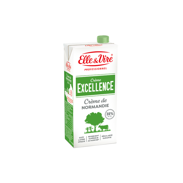 Creme excellence Elle et Vire 35% UHT