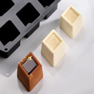 Moule Silicone Losange Katli 10,2 x 6,2 x H 4 cm (x15) Pavoflex