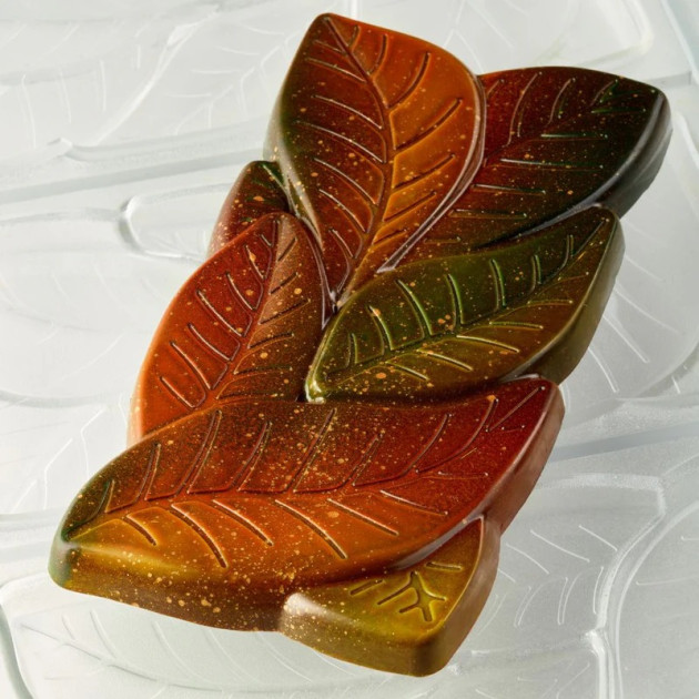 Moule Tablette Chocolat Garden 15,4 x 7,7 cm (x3) Pavoni