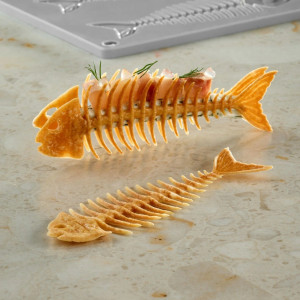 Moule Silicone Décor Lisca 12 x 4,2 x H 0,4 cm (x6) Pavoni