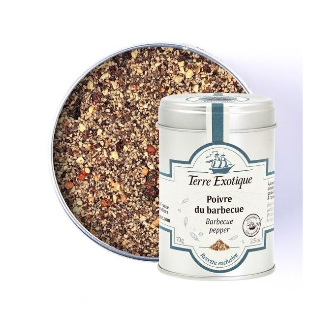 Poivre du Barbecue 70 g Terre Exotique