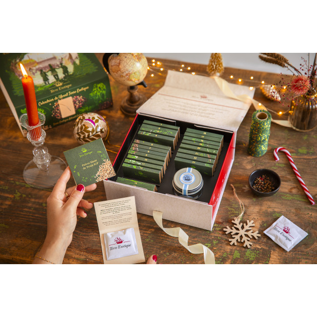 Calendrier de l'Avent Terre Exotique Calendrier de l'Avent Terre Exotique