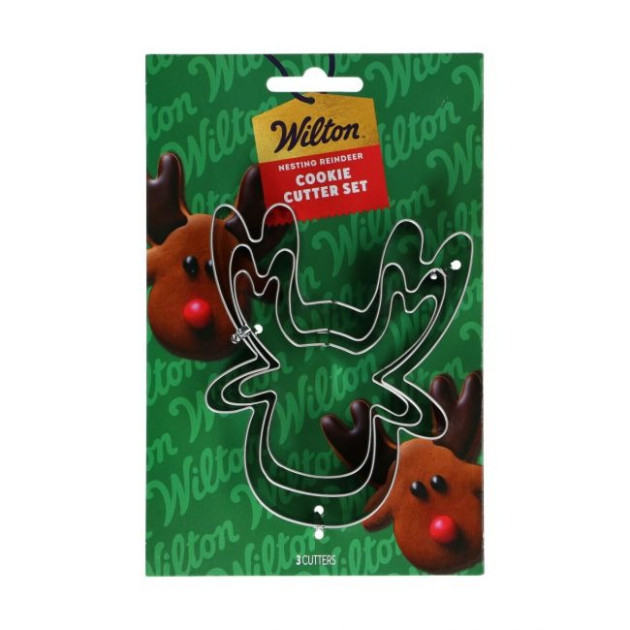 Emporte-Pièces Inox Renne (x3) Wilton