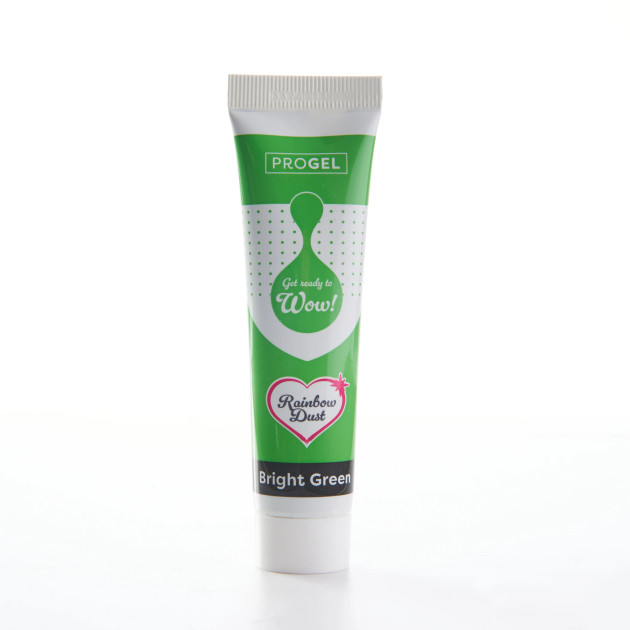 Colorant Alimentaire ProGel Vert Clair 25g Rainbow Dust