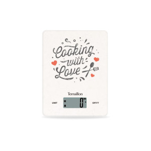 Balance de Cuisine Smart USB Cooking with Love 3kg Terraillon Balance de Cuisine Smart USB Cooking with Love 3kg Terraillon
