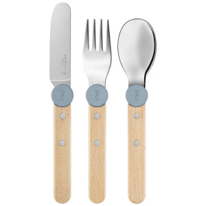 Coffret Le Petit Gourmet Bleu Pluie Opinel Coffret Le Petit Gourmet Bleu Pluie Opinel