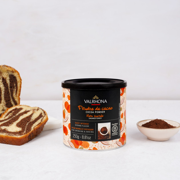 Poudre de Cacao pour chocolat chaud Valrhona