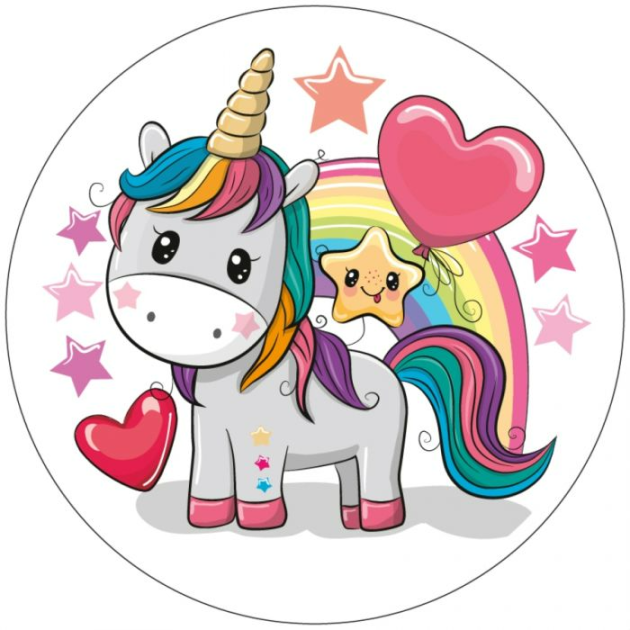 Disques Azyme Licorne 21 cm Modecor (x12)