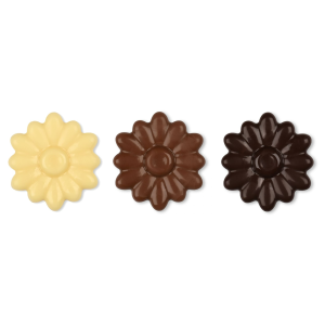 Assortiment Décors 3 Chocolats Marguerite Modecor (x144) Assortiment Décors 3 Chocolats Marguerite Modecor (x144)
