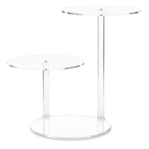 Présentoir à Gâteau Rond 3 Étages Modecor Présentoir à Gâteau Rond 3 Étages Modecor