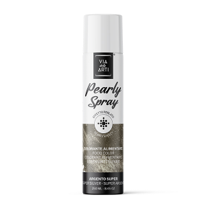 Spray Colorant Argent Effet Métallisé 250 ml Via Delle Arti Spray Colorant Argent Effet Métallisé 250 ml Via Delle Arti