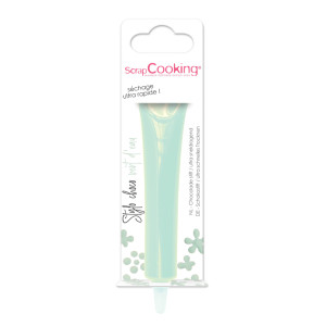 DLUO Dépassée Stylo Chocolat Vert d’Eau 25 g ScrapCooking