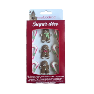 Décors en Sucre Pain d'Epices et Sucre d'Orge Scrapcooking Décors en Sucre Pain d'Epices et Sucre d'Orge Scrapcooking