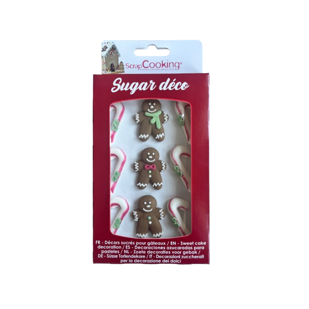 Decors en Sucre Pain d'Epices et Sucre d'Orge Scrapcooking Decors en Sucre Pain d'Epices et Sucre d'Orge Scrapcooking