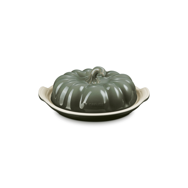 Beurrier en Céramique Citrouille 21,2 x 14,2 cm Thym Le Creuset
