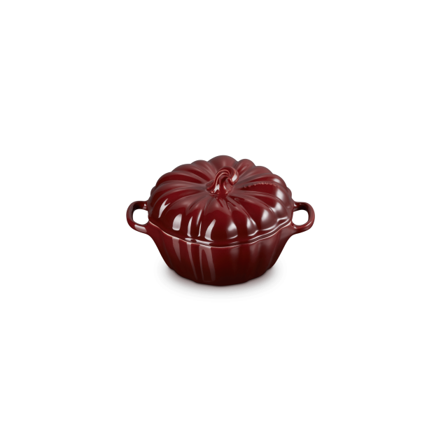 Mini Cocotte en Céramique Citrouille 12,9 cm 0,35 L Garnet Le Creuset