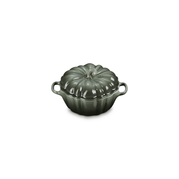 Mini Cocotte en Céramique Citrouille 12,9 cm 0,35 L Thym Le Creuset