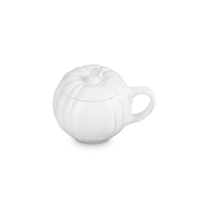 Mug en Céramique Citrouille 40 cl Blanc Le Creuset Mug en Céramique Citrouille 40 cl Blanc Le Creuset