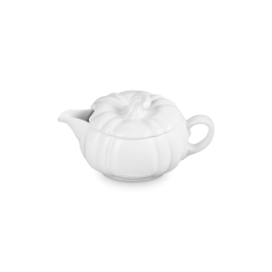 Saucier en Céramique Citrouille 0,4 L Blanc Le Creuset Saucier en Céramique Citrouille 0,4 L Blanc Le Creuset