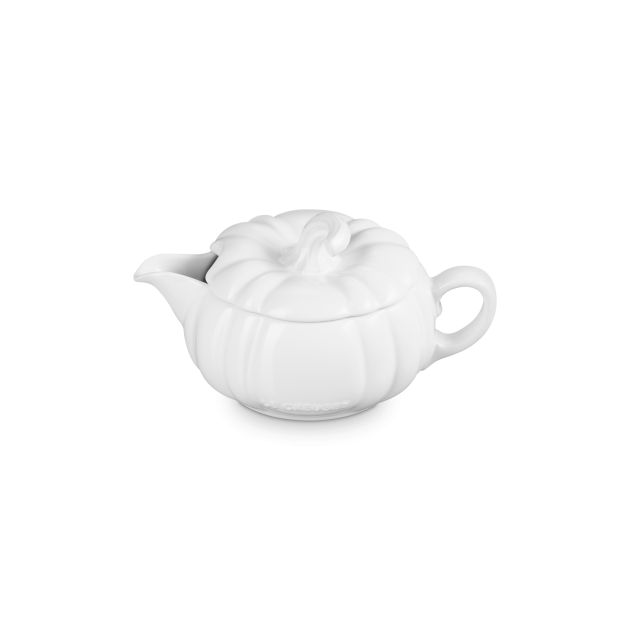 Saucier en Céramique Citrouille 0,4 L Blanc Le Creuset