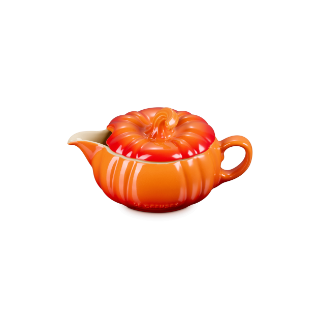 Saucier en Céramique Citrouille 0,4 L Volcanique Le Creuset
