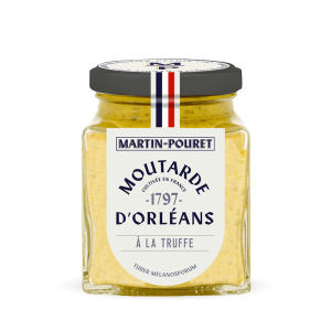 DLUO Courte Moutarde d'Orléans à la Truffe 95g Martin Pouret DLUO Courte Moutarde d'Orléans à la Truffe 95g Martin Pouret