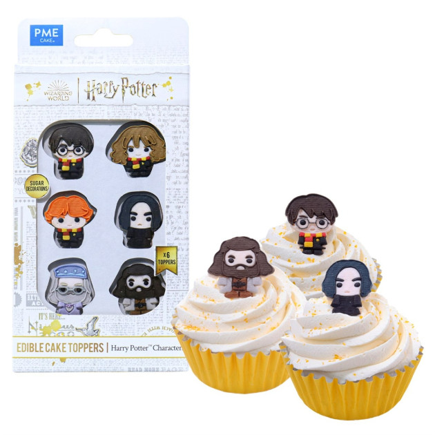 Décors en Sucre Personnages Harry Potter PME (x6)