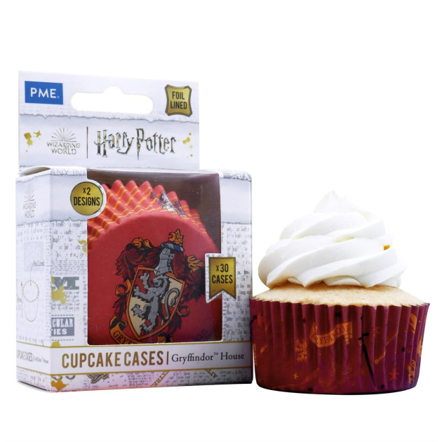 Caissettes Cupcakes Gryffondor Harry Potter PME (x30)