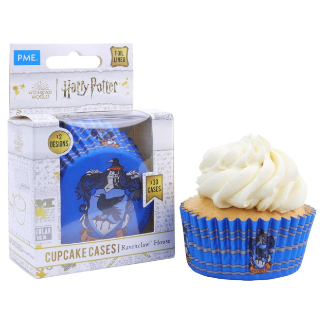 Caissettes Cupcakes Serdaigle Harry Potter PME (x30)