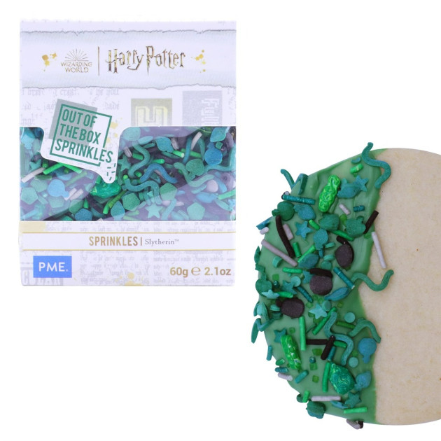 Décors en Sucre Serpentard 60 g PME
