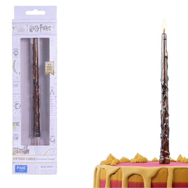Bougie Anniversaire Baguette Hermione Granger PME