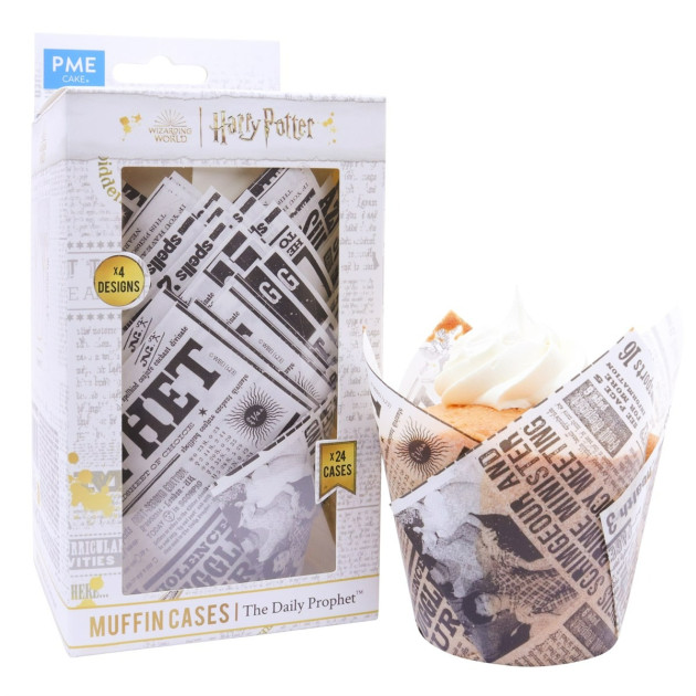 Caissettes Cupcakes Gazette du Sorcier PME (x24)
