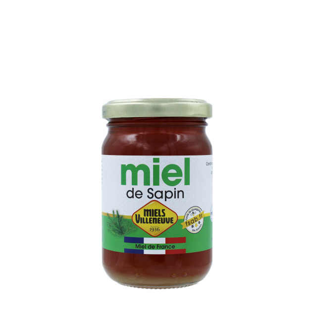 DLUO Courte Miel de Sapin 250 g Miels Villeneuve