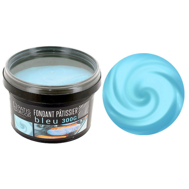 DLUO Dépassée Fondant Pâtissier Bleu 300 g Patisdécor DLUO Dépassée Fondant Pâtissier Bleu 300 g Patisdécor