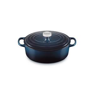Cocotte en Fonte Ovale 27 cm Nuit Le Creuset Signature