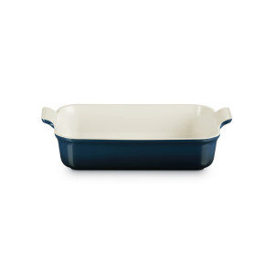 Plat Rectangulaire Héritage en Céramique 32 cm Nuit Le Creuset Tradition Plat Rectangulaire Héritage en Céramique 32 cm Nuit Le Creuset Tradition
