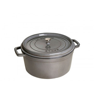 STAUB Cocotte Fonte Ronde 12 cm Gris Graphite 0,4 L