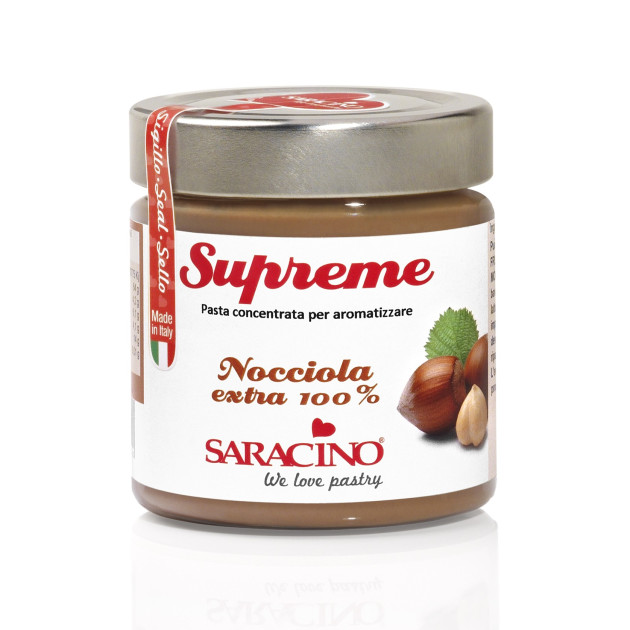 Pâte Aromatisante Concentrée Noisette 200 g Saracino