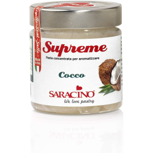 Pâte Aromatisante Concentrée Noix de Coco 200 g Saracino