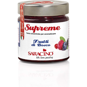 Pâte Aromatisante Concentrée Fruits des Bois 200 g Saracino