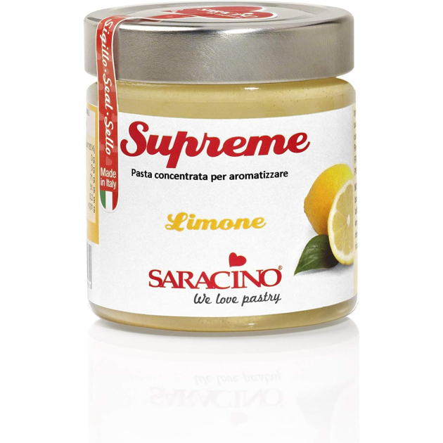Pâte Aromatisante Concentrée Citron 200 g Saracino