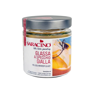 Glaçage Miroir Jaune 350 g Saracino