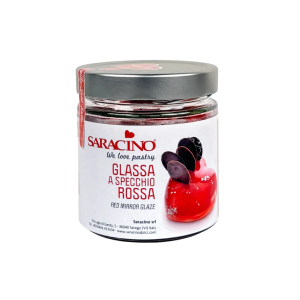 Glaçage Miroir Rouge 350 g Saracino