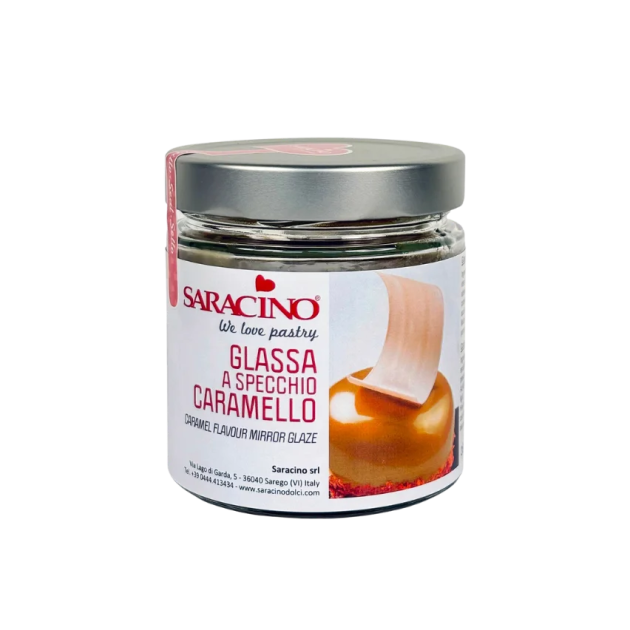 Glaçage Miroir Caramel 350 g Saracino