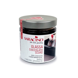 Glaçage Miroir Chocolat Noir 350 g Saracino